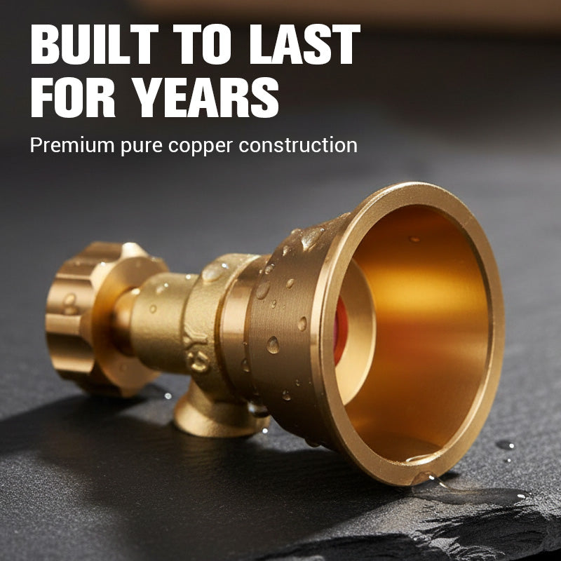 VeraMist™ Copper Atomizing Nozzle — Master Every Spray to Transform Your Garden into a Thriving Oasis