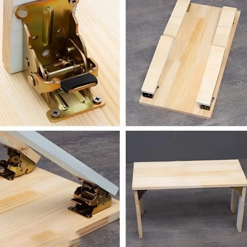 FlexiLock™ Folding Hinges | Self-Locking 90° Hinges
