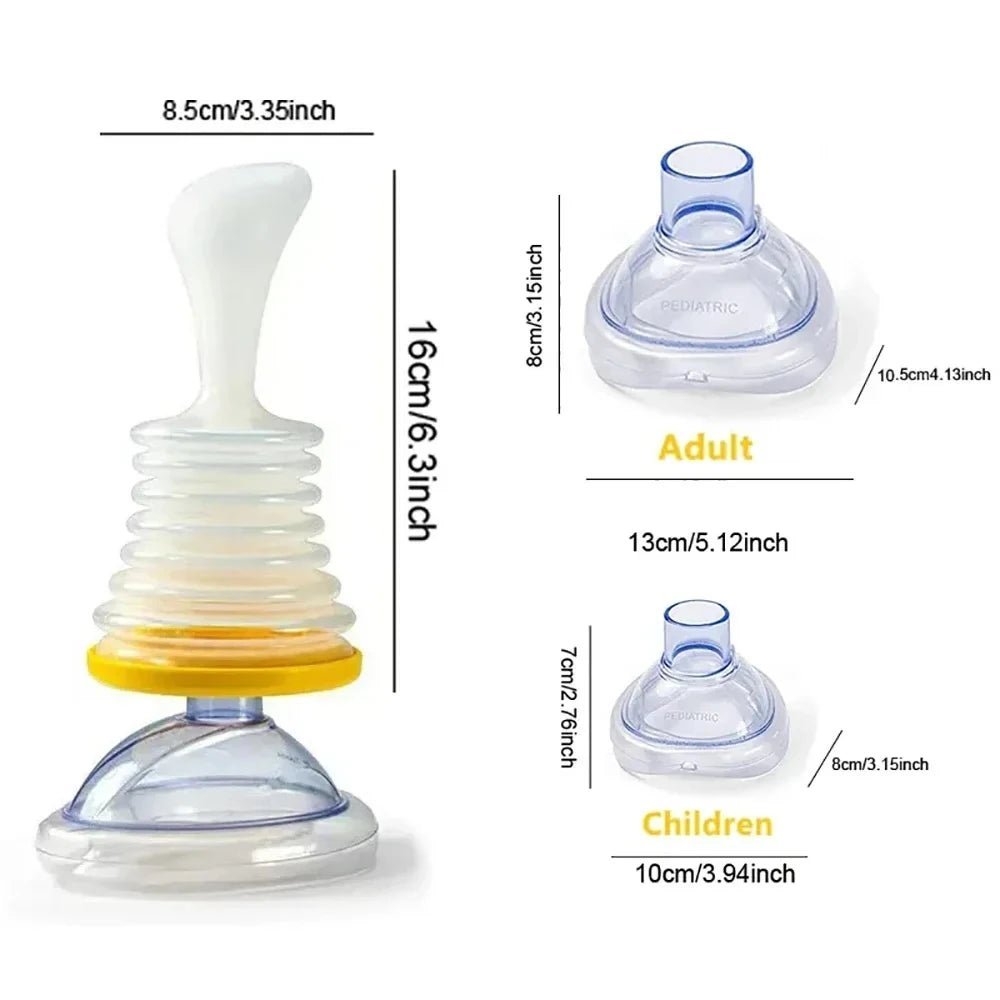 Emergency Choking Relief Device for Safety and Peace of Mind