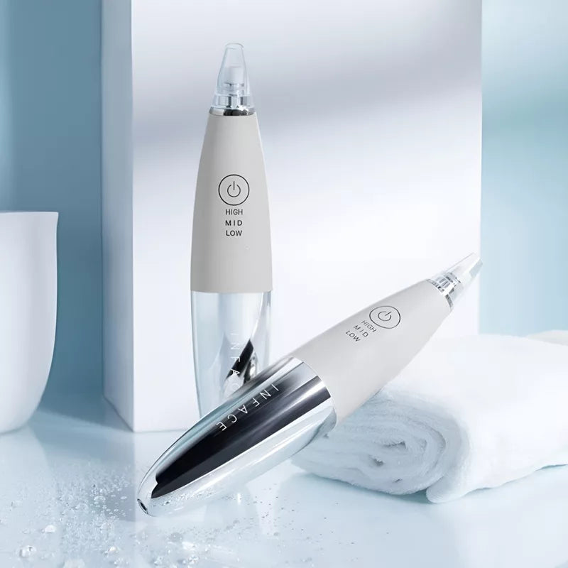Portable Vacuum for Deep Pore Cleansing – Cordless Blackhead Extractor for Home Skincare