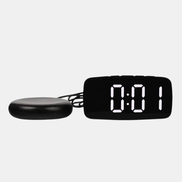 Alarm Clock with Bed Shaker – Loud Vibrating Alarm for Deep Sleepers