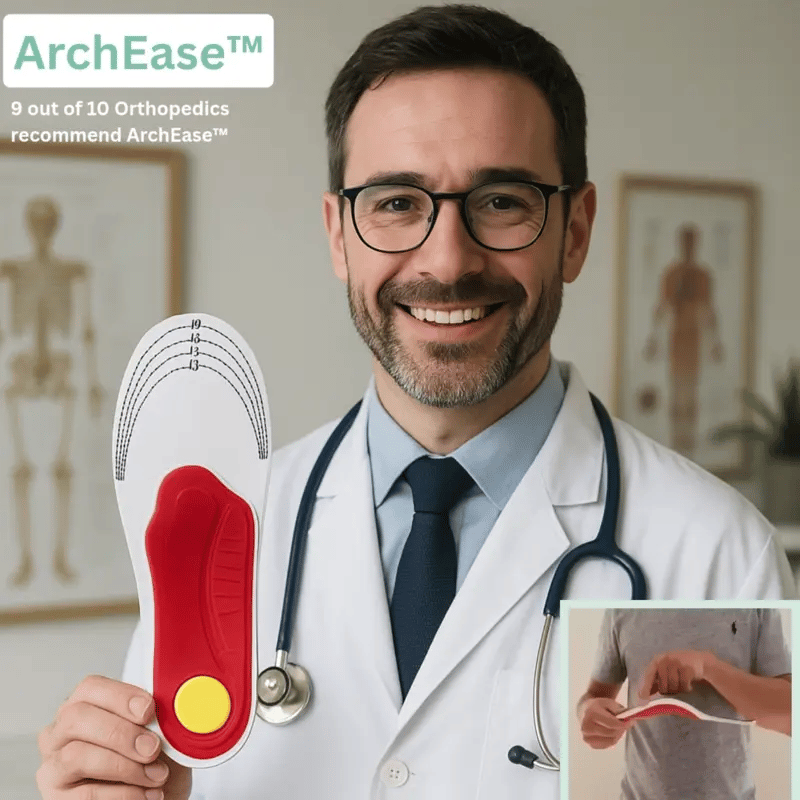 ArchEase™ - Orthopedic Arch Support Insole (1+1 FREE - 2 Pairs)