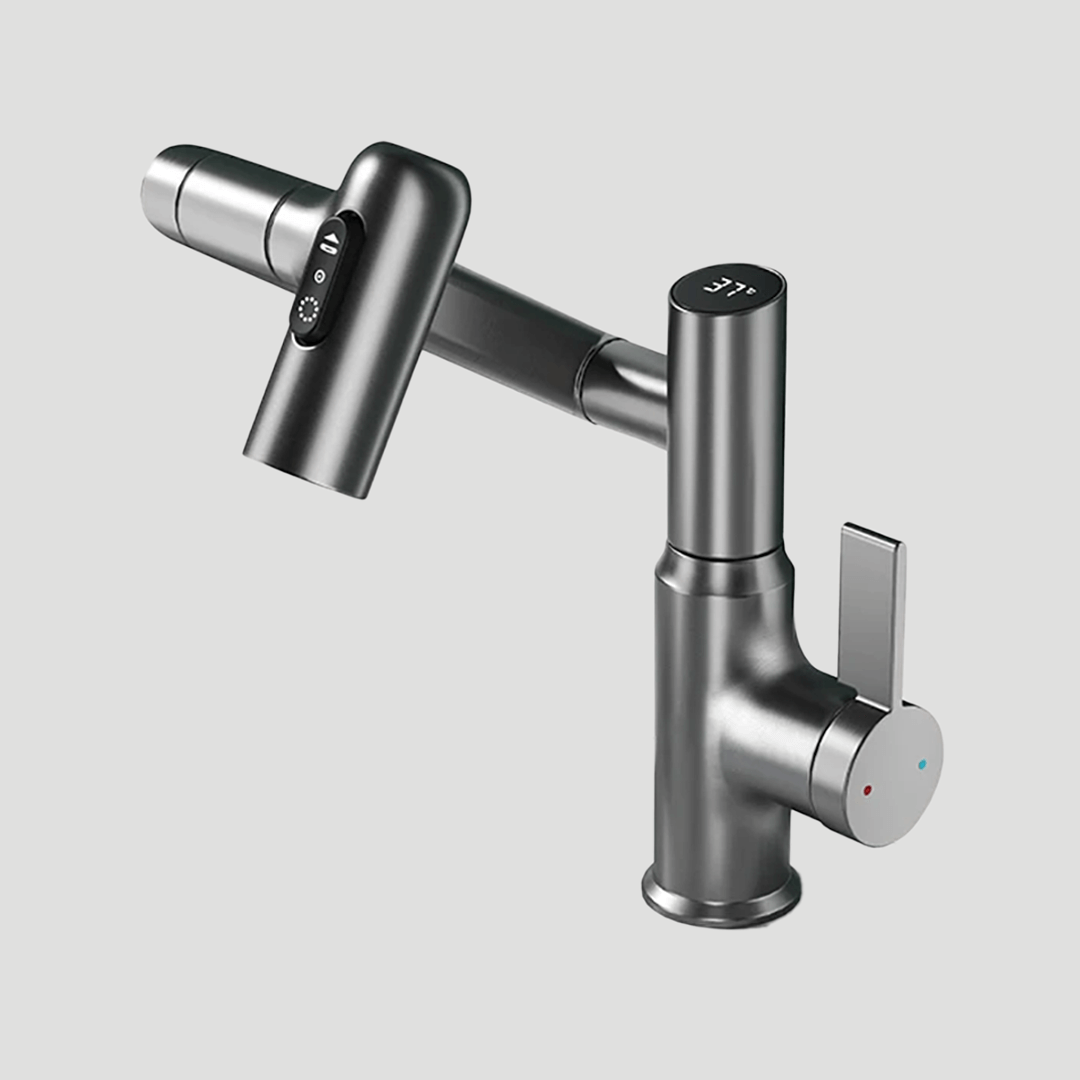 360° Faucet with LED Temperature Display