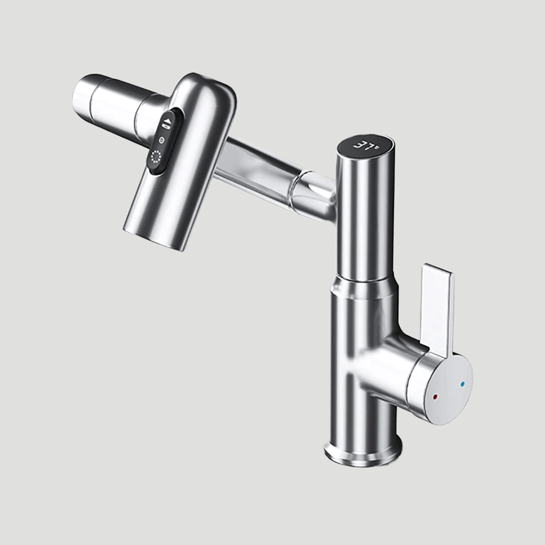 360° Faucet with LED Temperature Display