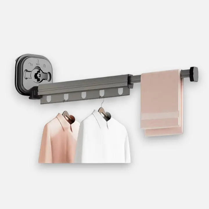 Wall-Mounted Clothes Dryer for Small Spaces - No Drilling Required