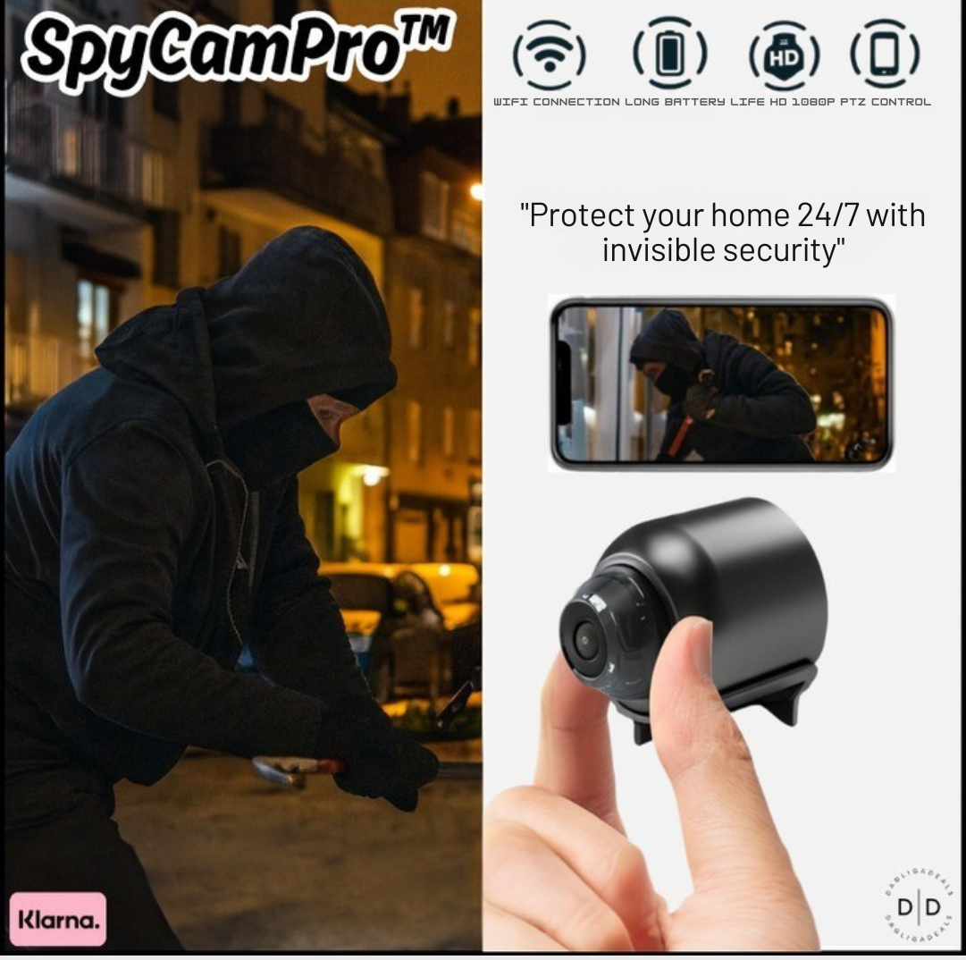 SpyCamPro™ | “Protect your home 24/7 with invisible security”