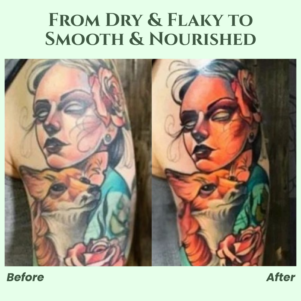 InkGlow™ – Brighten, Heal & Lock In Your Tattoo Color