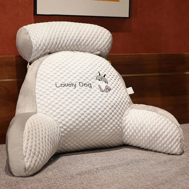 Ergonomic Triangle Cushion - Perfect Support & Comfort for Back, Neck & Legs!