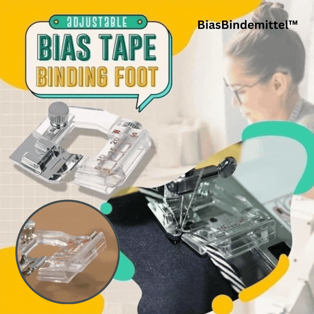 BiasBindemittel™ — Perfectly Straight Seams Every Time | 50% Off