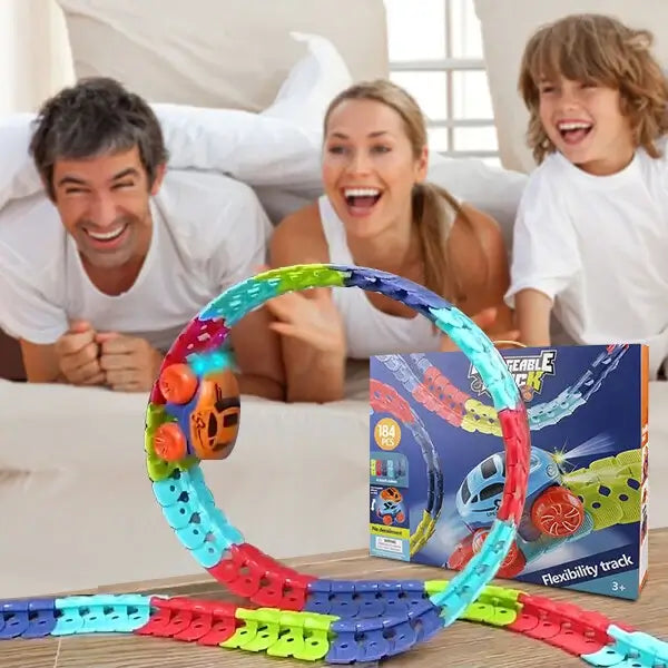 SpeedFlex Track - Creative Racing Fun for Young Explorers