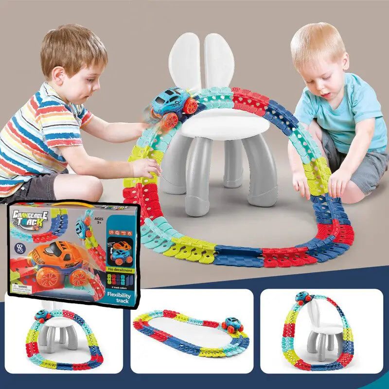 SpeedFlex Track - Creative Racing Fun for Young Explorers