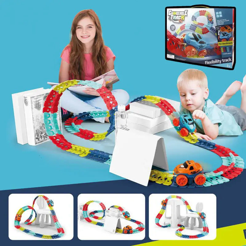 SpeedFlex Track - Creative Racing Fun for Young Explorers