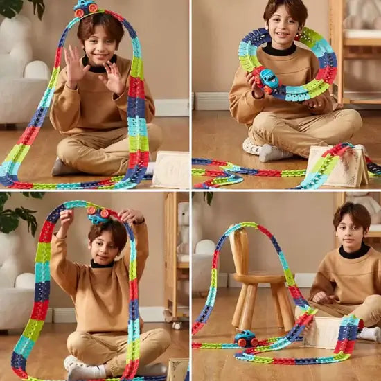SpeedFlex Track - Creative Racing Fun for Young Explorers