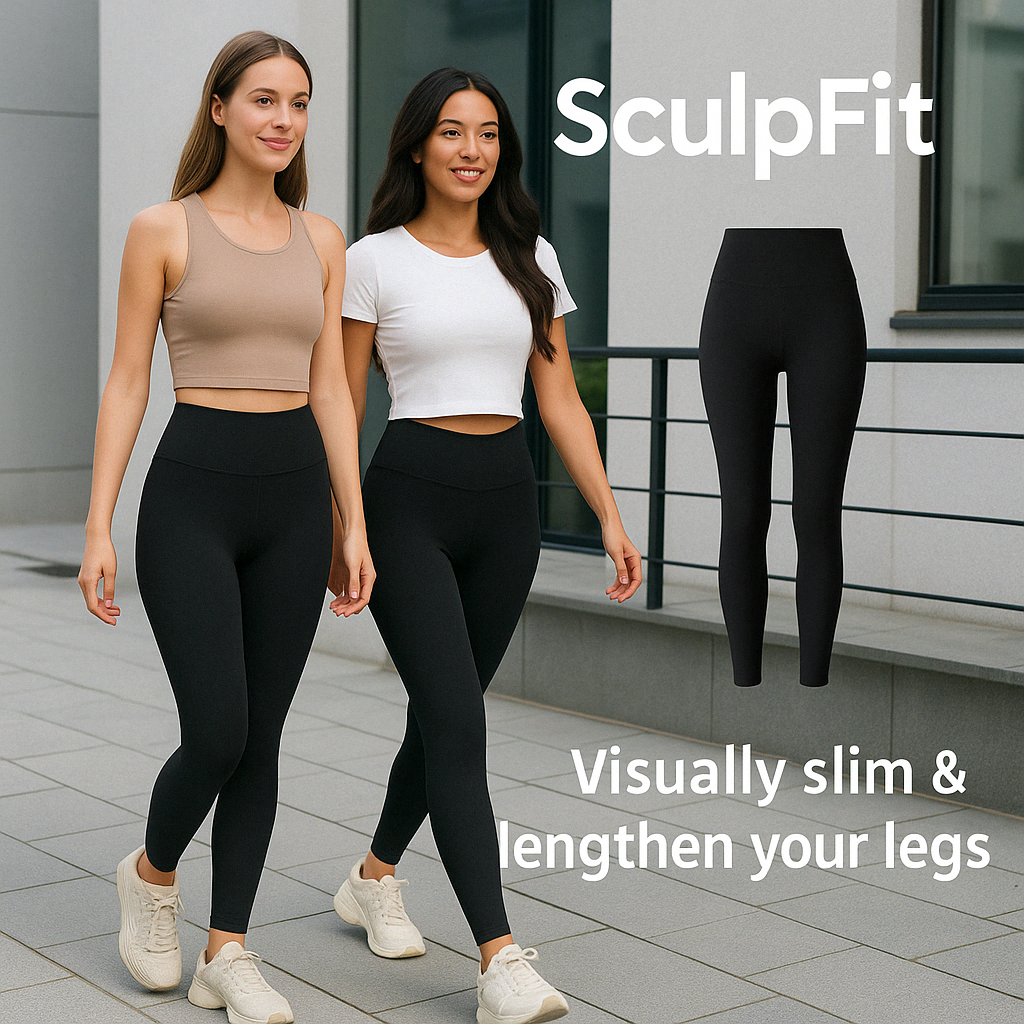 CurveVibe™ Leggings — Sculpt Your Waist and Boost Curves for Unstoppable Confidence