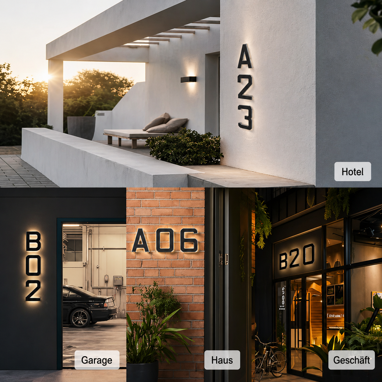 Brighten Your Home with a Illuminated Sign for Easy Navigation