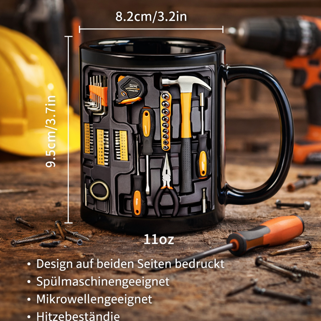 Precision Mug for Makers – Celebrate Your Crafting Power in Durable Style