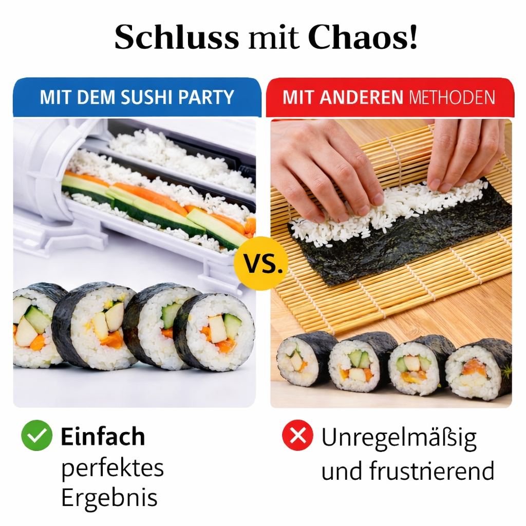 Buy One Get One Free | Sushi Party Maker – Perfect Sushi Rolls in Seconds!