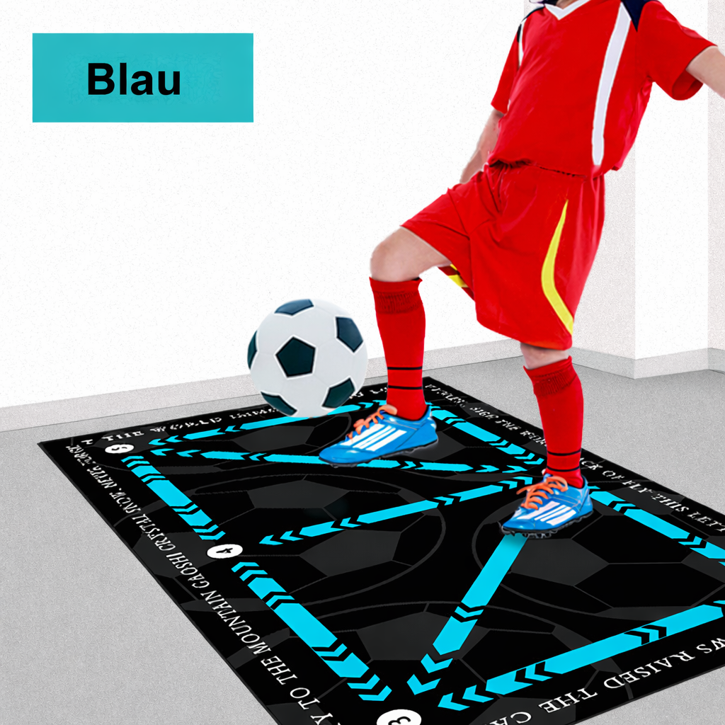 Soccer Training Mat for Technique & Coordination - Indoor & Outdoor Use