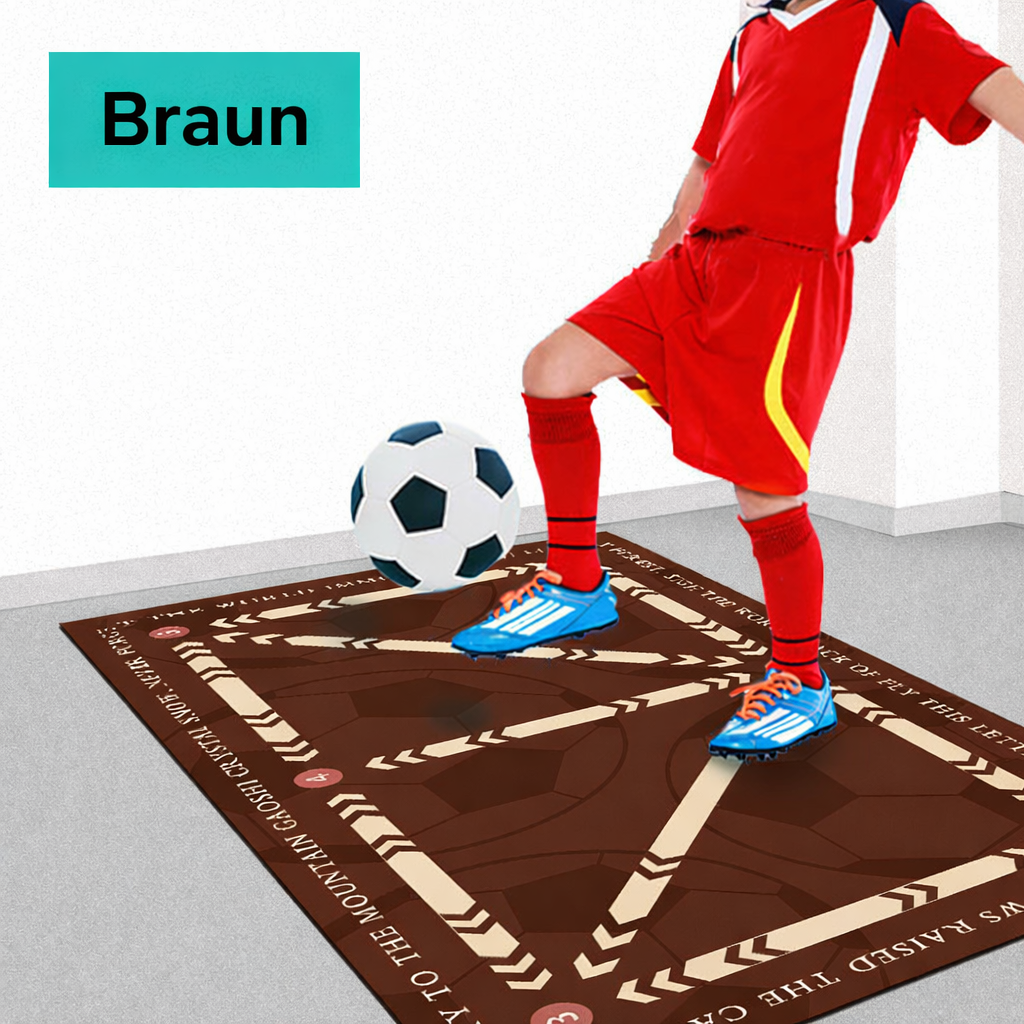 Soccer Training Mat for Technique & Coordination - Indoor & Outdoor Use