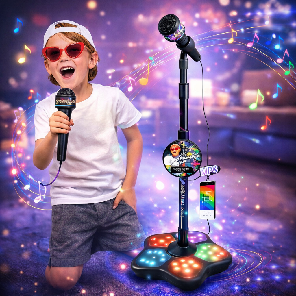 Children's Karaoke Microphone — Turn Every Day into a Stage Moment with Fun!