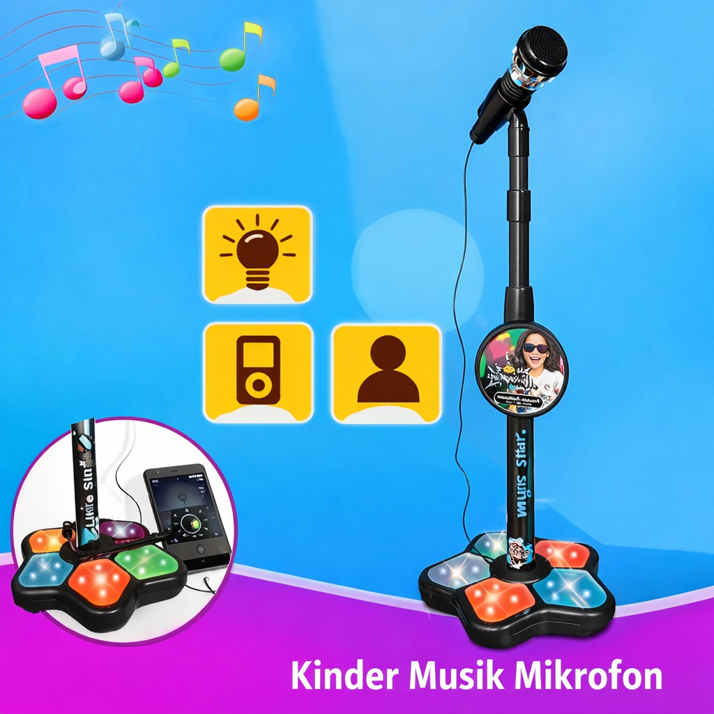 Children's Karaoke Microphone — Turn Every Day into a Stage Moment with Fun!