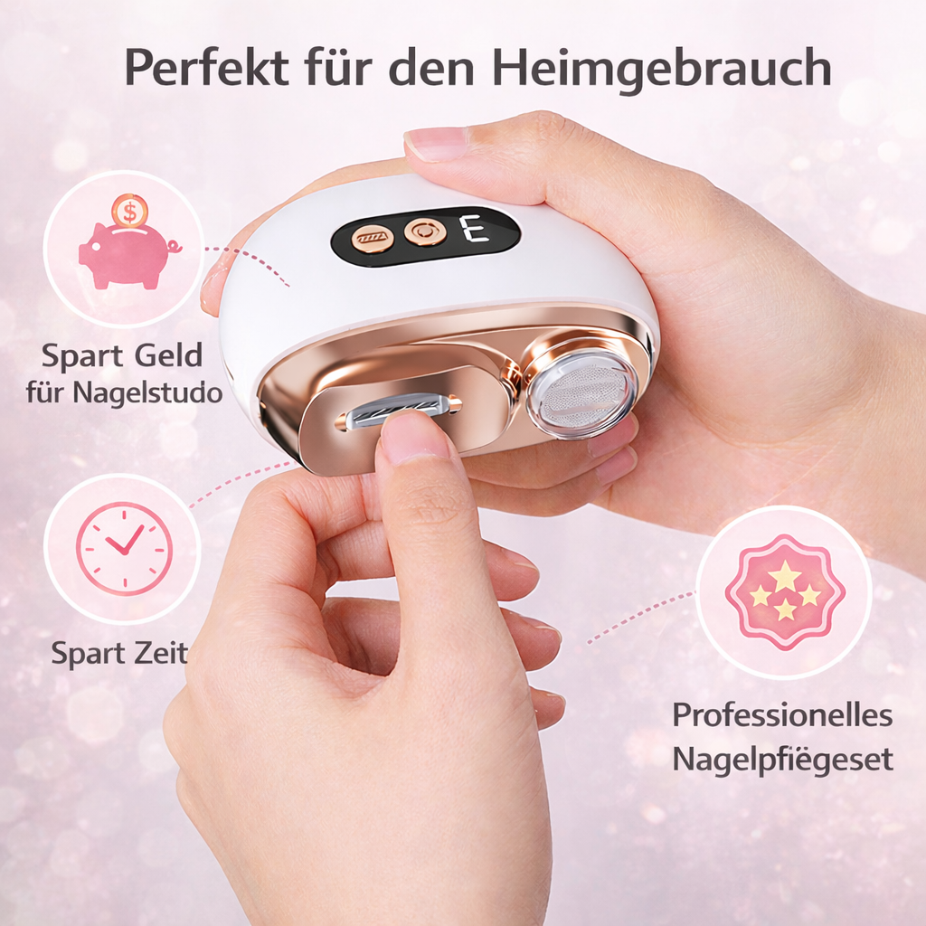 Effortlessly Achieve Flawless Nails Like a Pro Anytime, Anywhere!