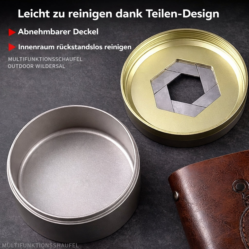 Steel Ash Collector - Keep Spaces Clean without Ash Residue and Odors
