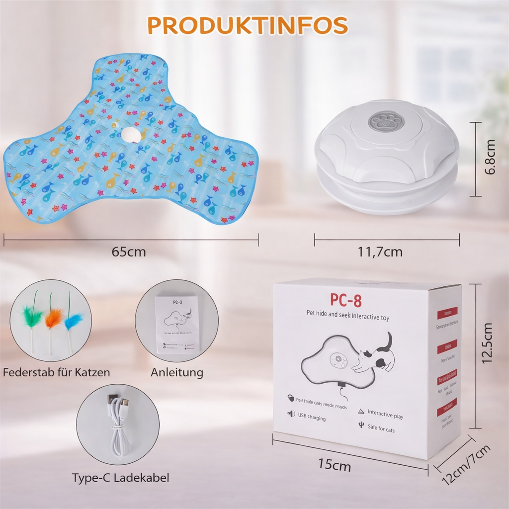 FeliPulse - Unleash Endless Playfulness and Pure Joy for Cats!