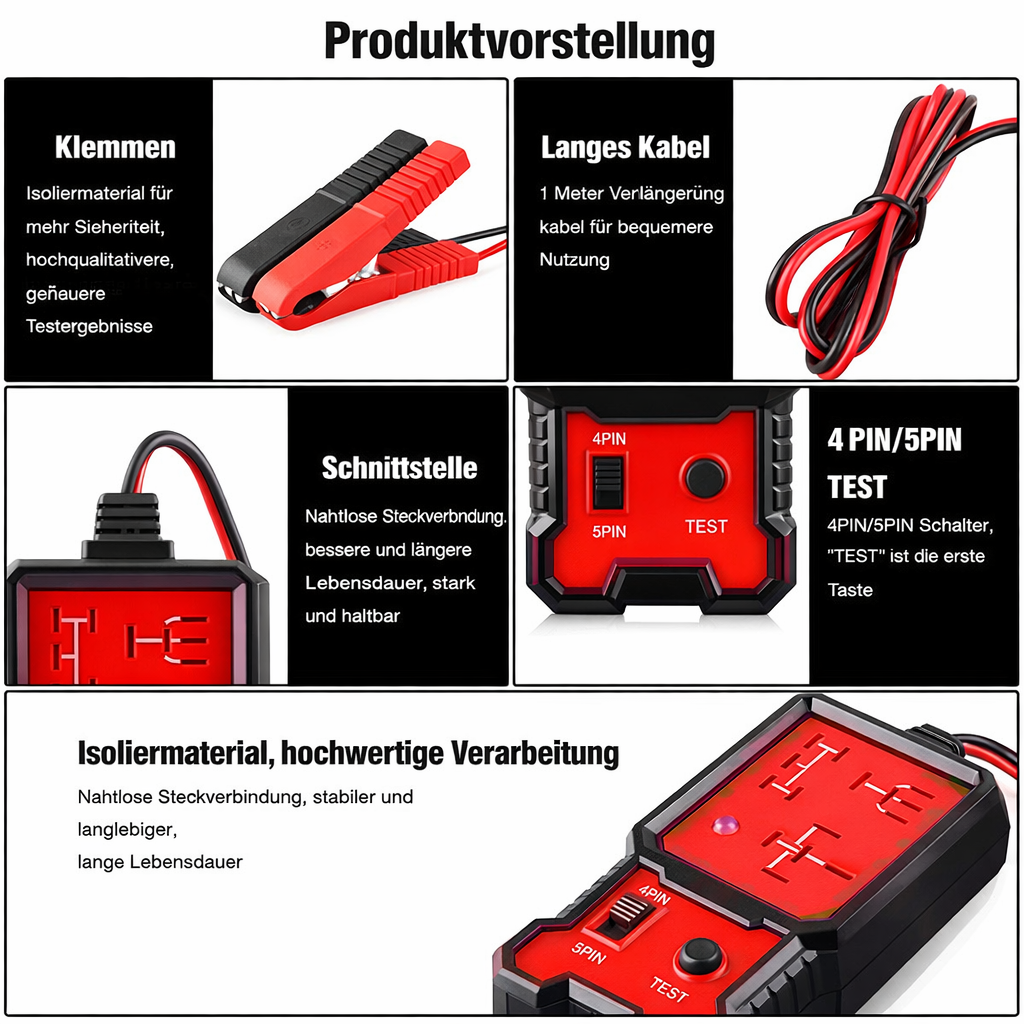 RelayCheck Pro – Your Tester for Safe Automotive Relays!
