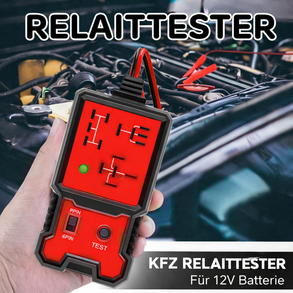 RelayCheck Pro – Your Tester for Safe Automotive Relays!