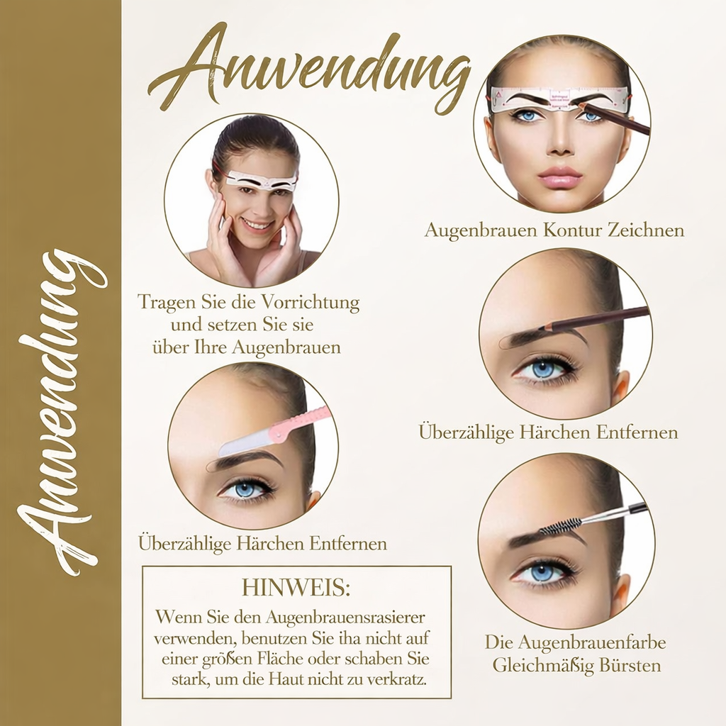 Precision Eyebrow Shaping Kit – Transform Your Brows into Stunning Art