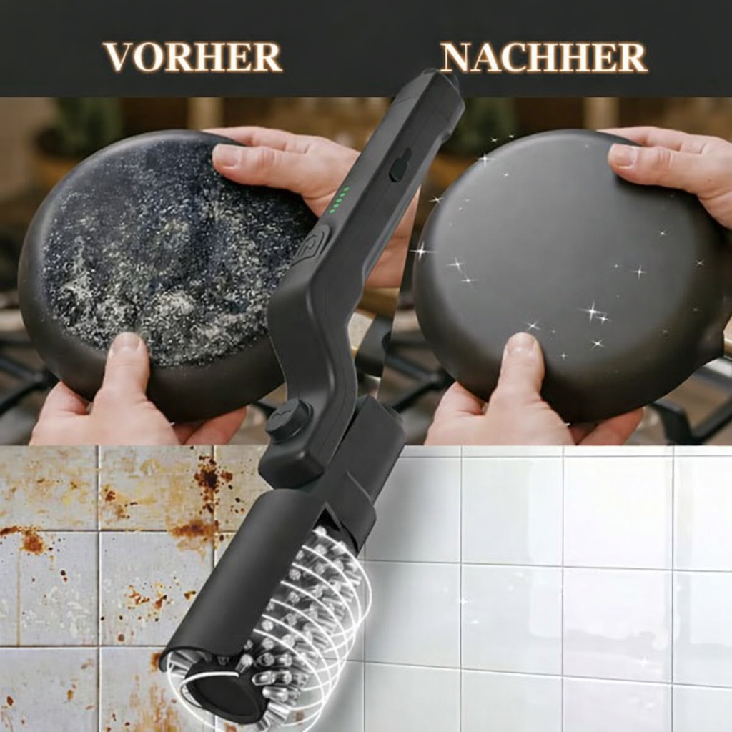 Power Scrubber for Quick Grill Cleaning – Enjoy More Time with Family