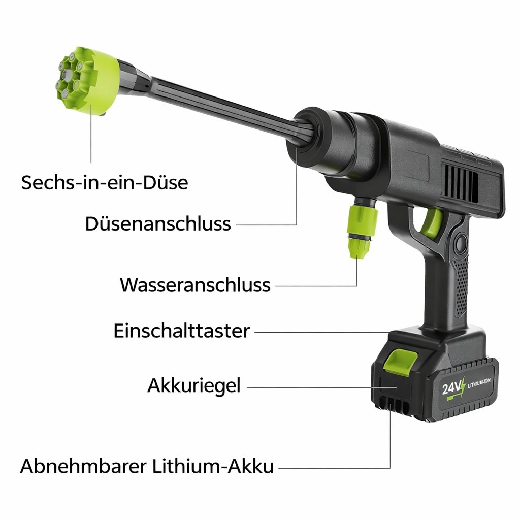 High Pressure Washer for Effortless, Scratch-Free Cleaning Everywhere