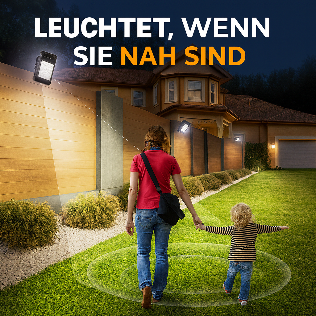 Solar Clip Light – Motion Sensor Light with No Wires or Electricity Costs