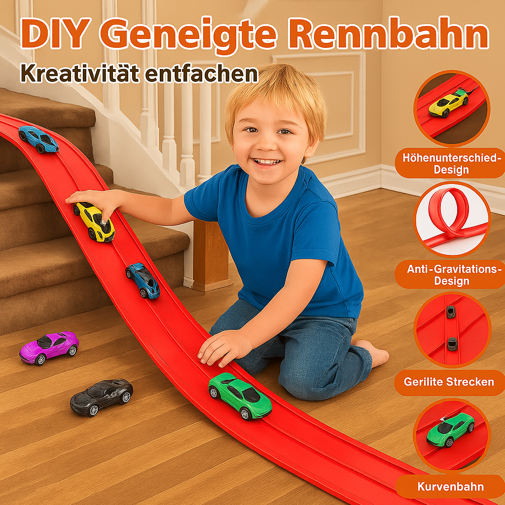 Race Track Set – Encourages Creativity and Endless Racing Fun