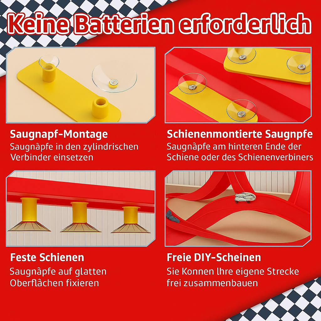 Race Track Set – Encourages Creativity and Endless Racing Fun