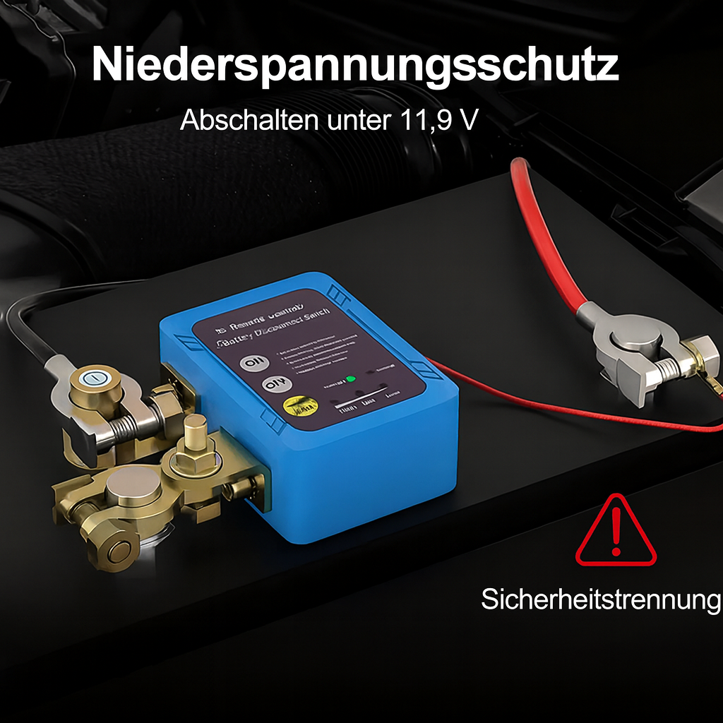 Remote-Controlled Battery Disconnect Switch for Vehicles