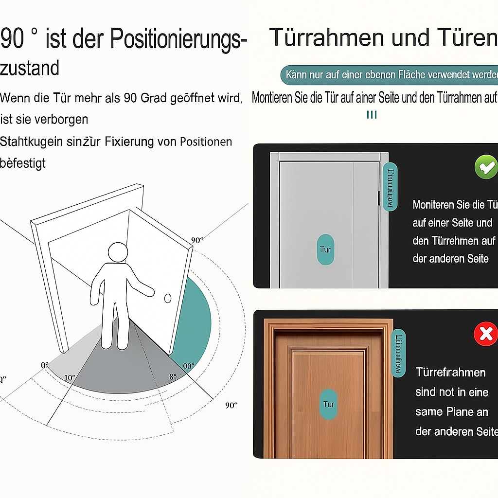 Silent Close Duo – Door Closure without Noise & Risk