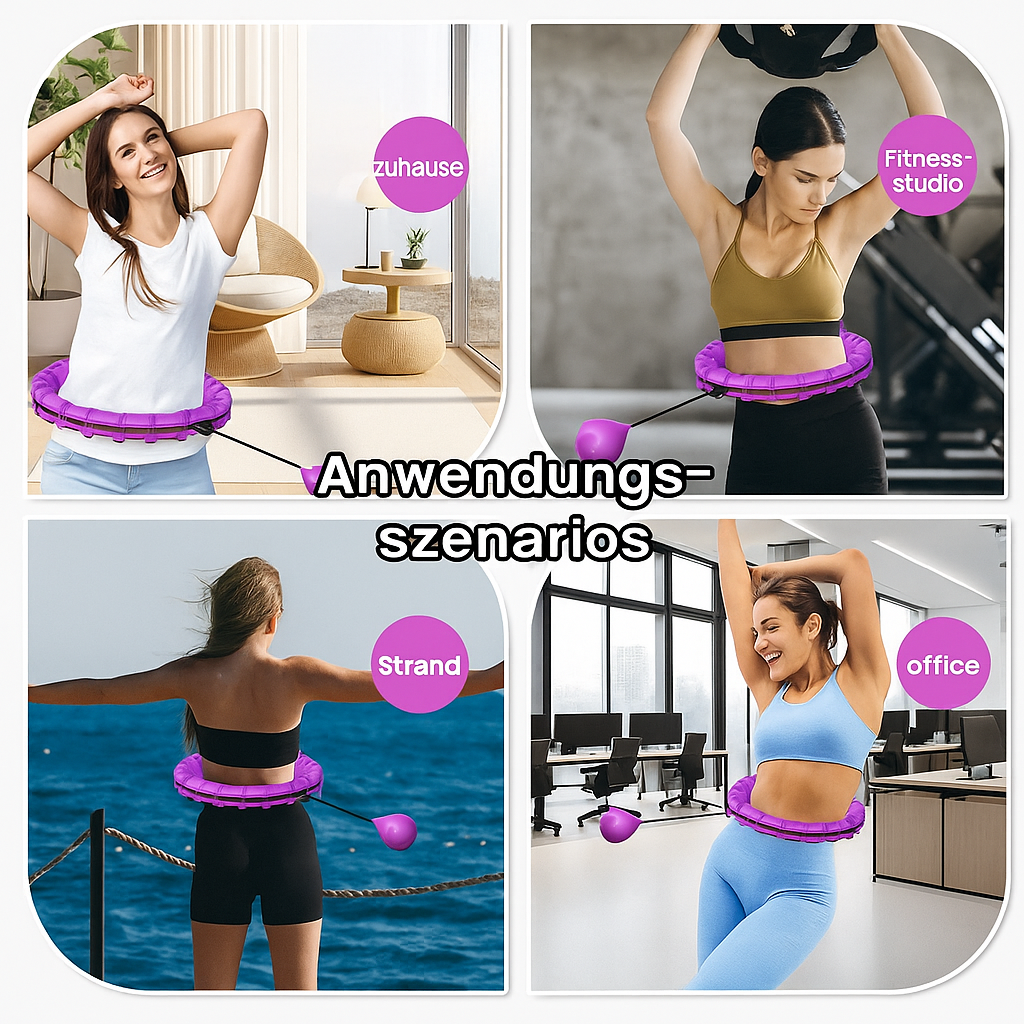 Fun and Motivating Slim Hoop for Active Movement