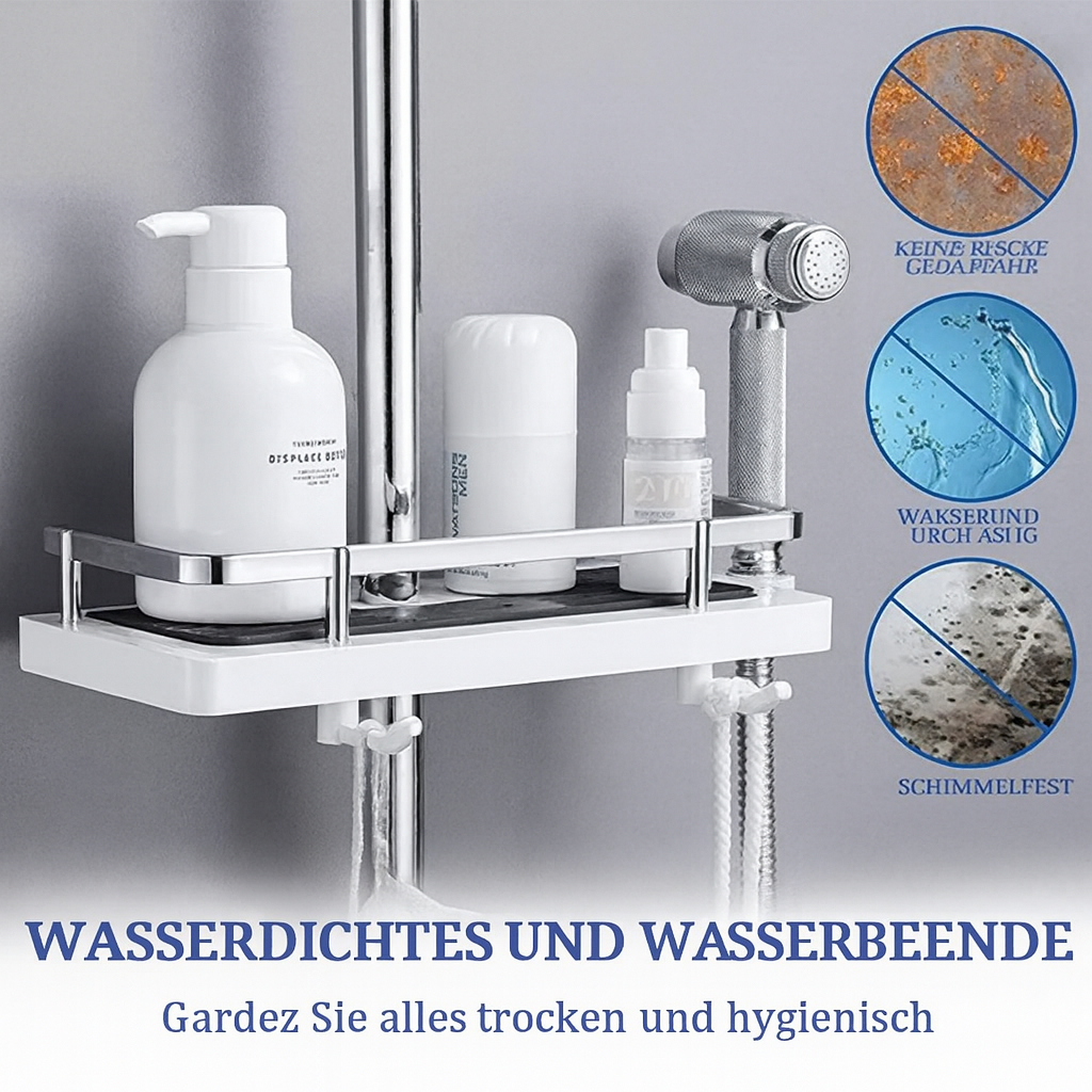 Shower Storage Rack – Organization & Convenience for Your Shower Rod