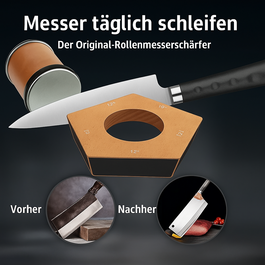 Manual Sharpener for Professional-Level Precision, No Electricity Needed
