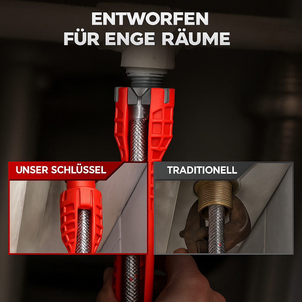 Pipe Wrench - Quick and Easy Installation