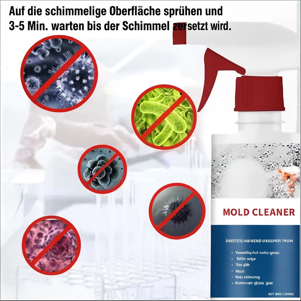 Mold Remover for Walls and Fabrics
