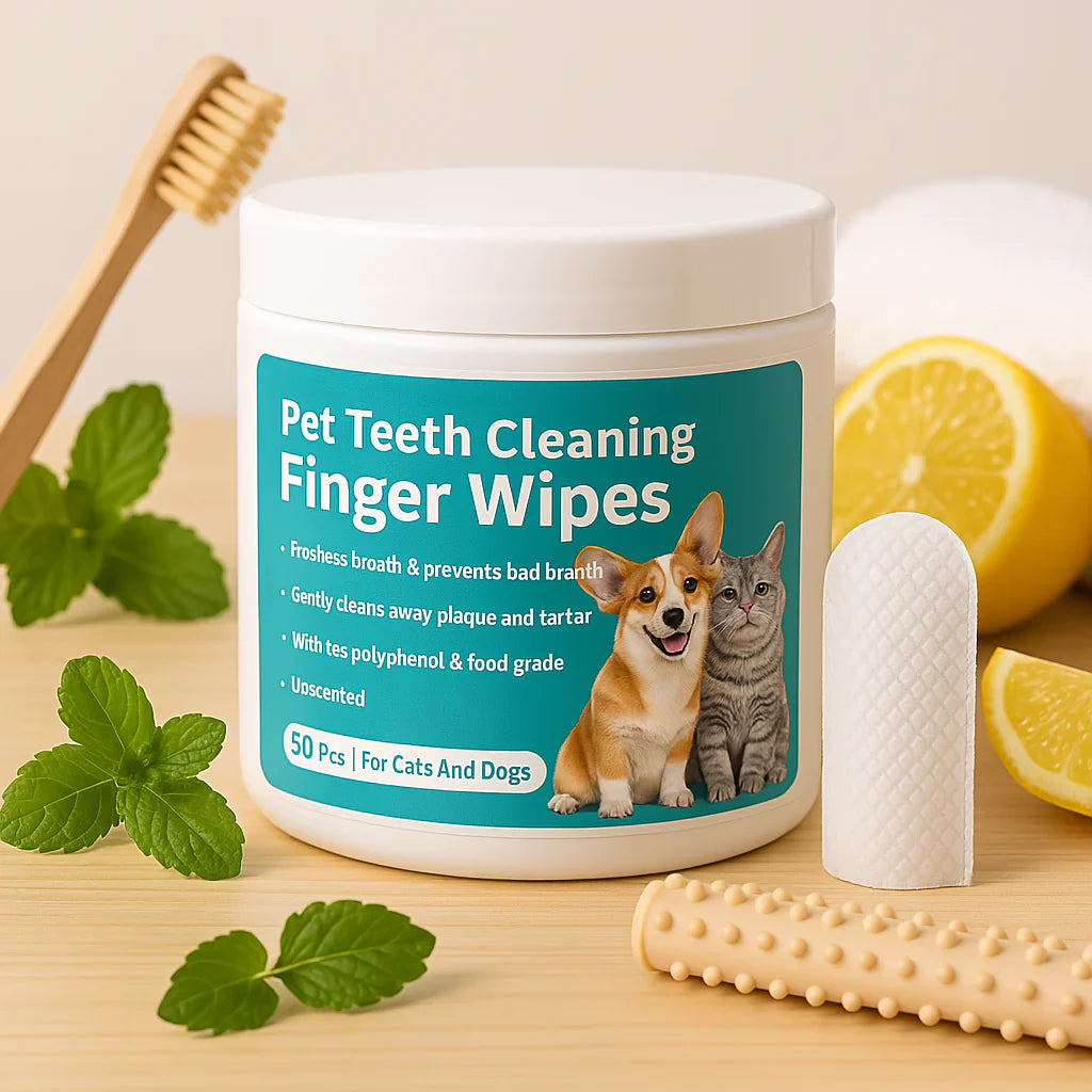 PuriPet™ Wipes — Effortless Fresh Breath and Healthy Smiles Your Pet Will Love