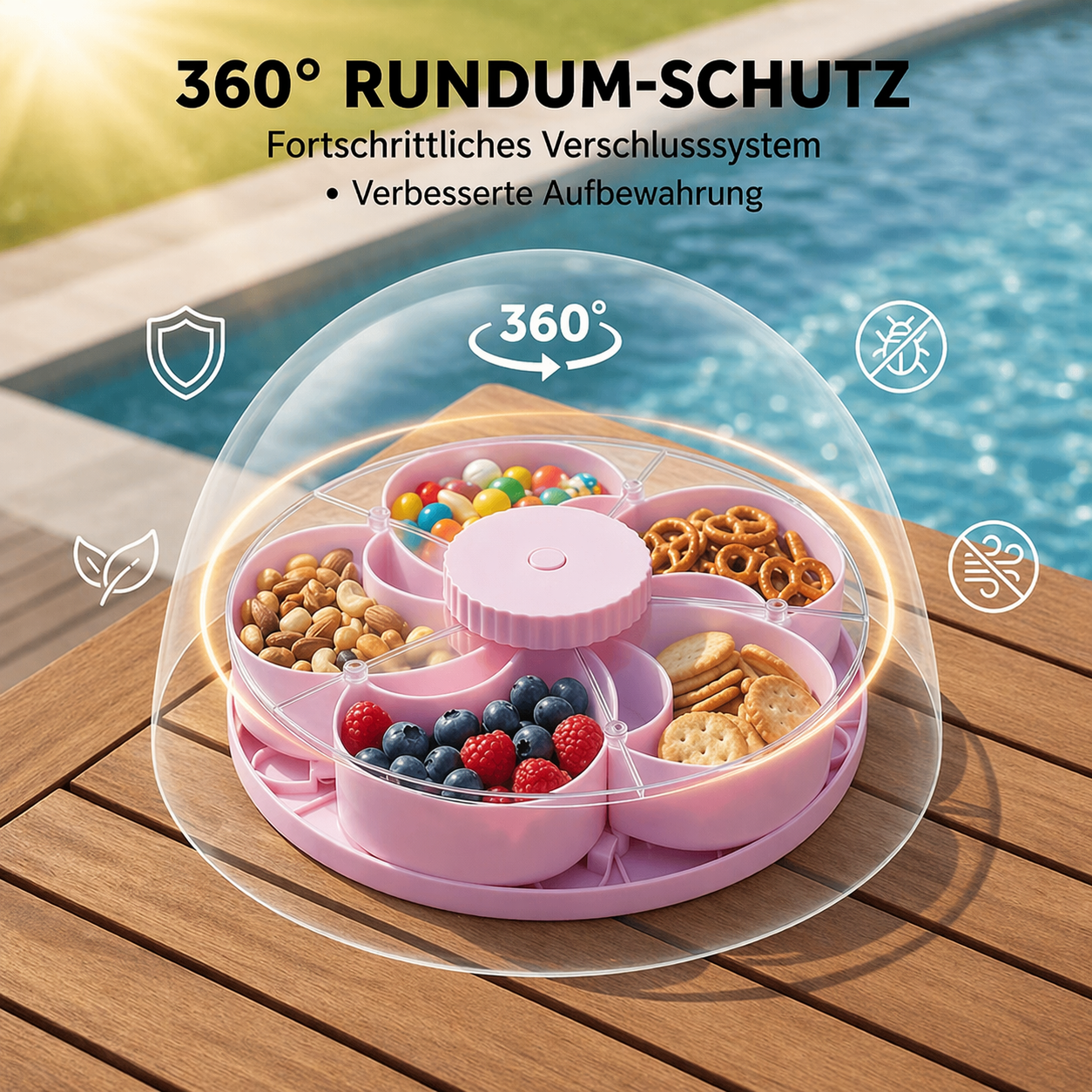Snack Tray for Fresh Treats