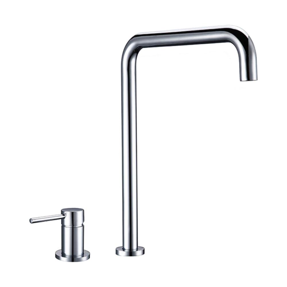 Modern Solid Brass Kitchen Faucet - Durable and Stylish Design