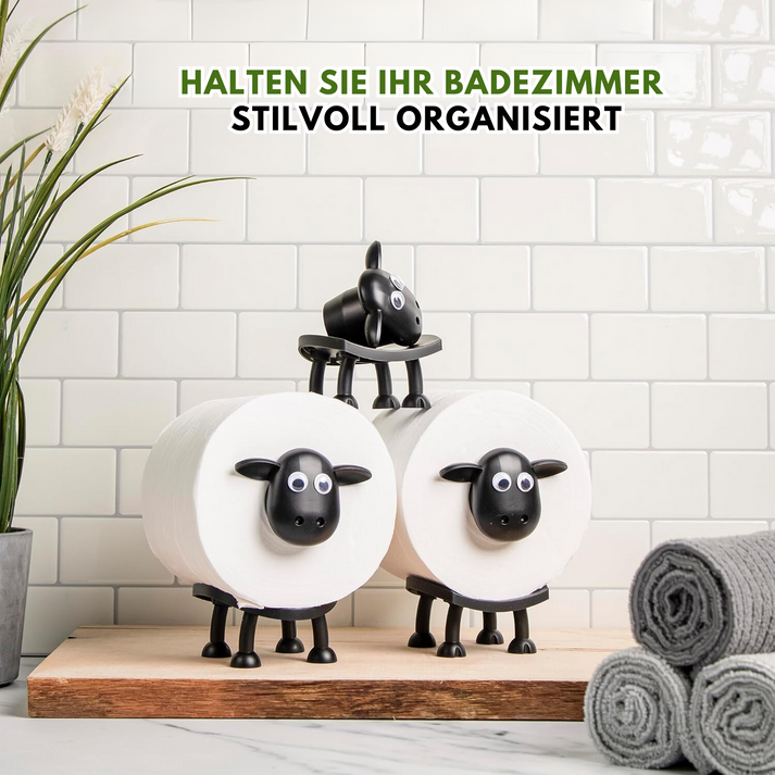 1+1 FREE | Baahluxe™ Toilet Paper Holder for Sheep!