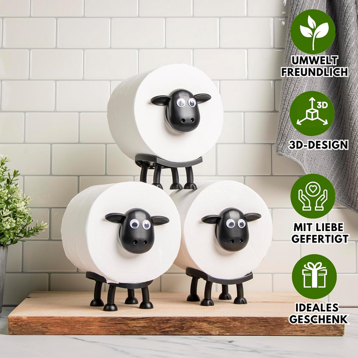 1+1 FREE | Baahluxe™ Toilet Paper Holder for Sheep!