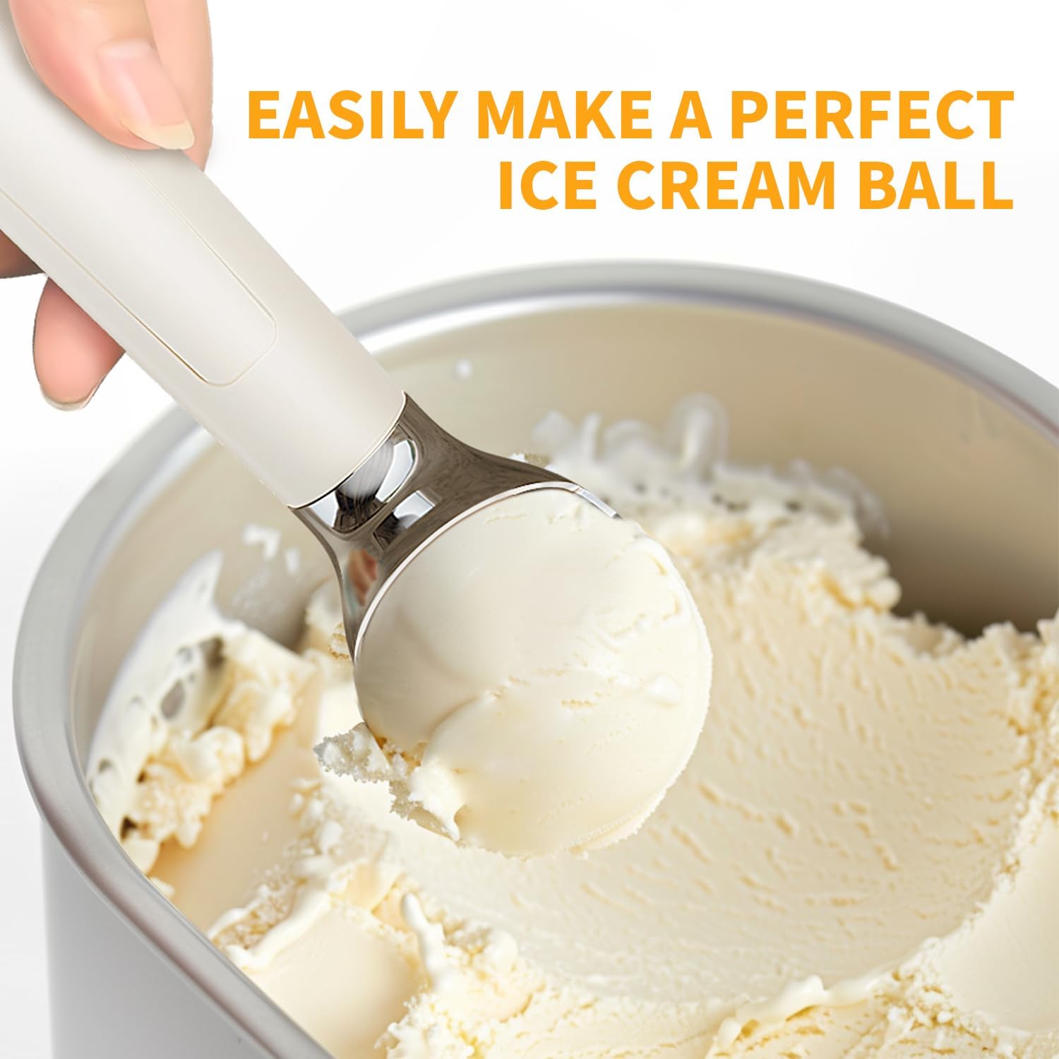 Heated Ice Cream Scoop – Serve Instantly