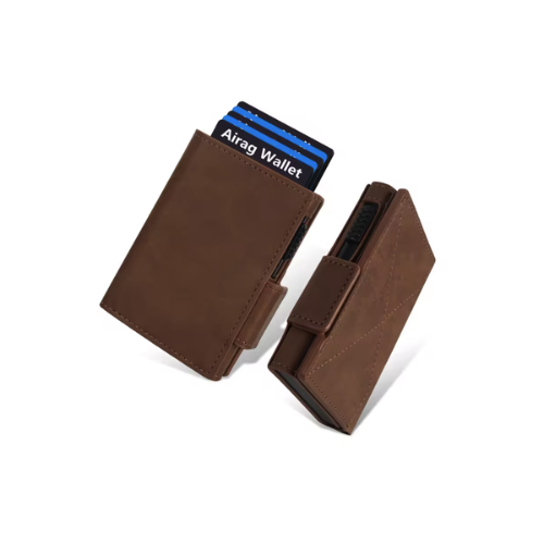 Men's Wallet with Invisible Protection – Smart Security for Carefree Freedom